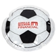 aerial view a white/black soccer ball hot / cold pack, image 1 of 2