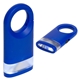aerial view a blue dual shine led light carabiner, image 1 of 2