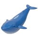 aerial view a blue blue whale stress reliever, image 1 of 2