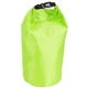 aerial view a lime green 10- liter waterproof gear bag, image 1 of 2