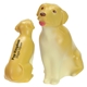aerial view a brown labrador stress reliever, image 1 of 2