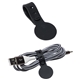 aerial view a black wrap n go cable organizer, image 1 of 2