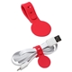 aerial view a red wrap n go cable organizer, image 1 of 2