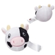 aerial view a black/white stress buster gel - bead cow, image 1 of 3