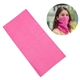 aerial view a pink one - color printed huggle, image 1 of 2