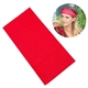 aerial view a red one - color printed huggle, image 1 of 2