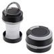 aerial view a black revere collapsible lantern + wireless speaker, image 1 of 2