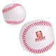 aerial view a white baseball fiberfill sports ball, image 1 of 2