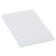 aerial view a white tablet 11 x 7 microfiber cleaning cloth - full - color, image 1 of 2
