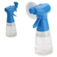 aerial view a blue stay cool spray bottle fan, image 1 of 2