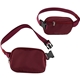 aerial view a burgundy aeroloft(r) anywhere drift belt bag, image 1 of 4