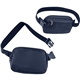 aerial view a navy blue aeroloft(r) anywhere drift belt bag, image 1 of 3