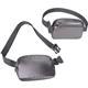 aerial view a metallic dark gray aeroloft(r) anywhere drift belt bag, image 1 of 2