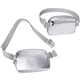 aerial view a metallic silver aeroloft(r) anywhere drift belt bag, image 1 of 5