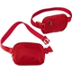aerial view a cardinal red aeroloft(r) anywhere drift belt bag, image 1 of 2