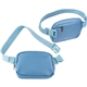 aerial view a sky blue aeroloft(r) anywhere drift belt bag, image 1 of 2