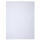 a white light - weight brushed fleece blanket 50 x 60 300gsm - full color