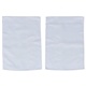 aerial view a white polyester poplin garden flag 17 x 12 220gsm full color on two sides, image 1 of 2