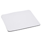 aerial view a white axion non - skid rubber base mouse pad, image 1 of 2