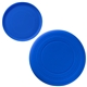 aerial view a royal blue toss n fetch silicone flyer, image 1 of 2