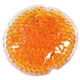 aerial view a orange full - color round aqua pearls(tm) hot / cold pack, image 1 of 2