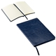 aerial view a blue elite softcover fsc(r) leatherette journal, image 1 of 2