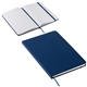aerial view a navy blue savvy recycled journal, image 1 of 2