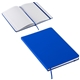 aerial view a royal blue savvy recycled journal, image 1 of 2