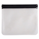 aerial view a black sunflower peva zip closure utility bag, image 1 of 2
