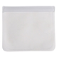 aerial view a white sunflower peva zip closure utility bag, image 1 of 2