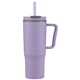 aerial view a purple sofia 30 oz double - wall polypropylene mug, image 1 of 2