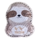 aerial view a light brown sloth aqua pearls(tm) hot / cold pack, image 1 of 3