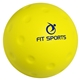 aerial view a yellow pickleball stress reliever, image 1 of 4