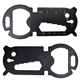 aerial view a black best buddy tools (r) bottle opener multi - tool, image 1 of 3