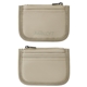 aerial view a beige aeroloft(r) skinny wallet, image 1 of 2