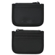 aerial view a black aeroloft(r) skinny wallet, image 1 of 2