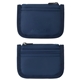aerial view a navy blue aeroloft(r) skinny wallet, image 1 of 2