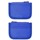 aerial view a royal blue aeroloft(r) skinny wallet, image 1 of 2