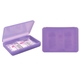 aerial view a purple portable first aid kit, image 1 of 3