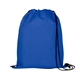 aerial view a blue the titan drawstring backpack - 14 x 17, image 1 of 2
