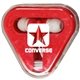 a red lima earbuds and case