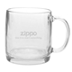 a clear hearty nordic 13 oz glass mug