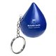 Promotional Droplet Key Chain - Stress Relievers