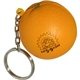 Promotional Orange Key Chain - Stress Relievers