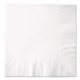 Promotional White 3- Ply Beverage Napkins, Coin edge Embossed