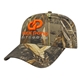 aerial view a realtree max-5® six panel structured camo cap, image 1 of 5