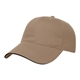 aerial view a khaki/black x - tra value structured sandwich cap, image 1 of 4