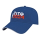 aerial view a royal/white x - tra value structured sandwich cap, image 1 of 5