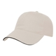 aerial view a stone/black x - tra value structured sandwich cap, image 1 of 4
