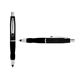 a black cap & black clip & black grip turner ballpoint pen / stylus